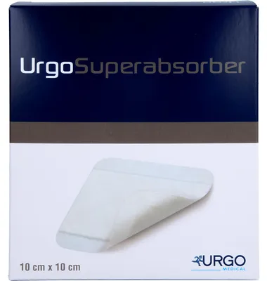 Produktbild von UrgoSuperabsorber 10x10cm, 25 St VER