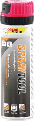 Produktbild von Spraytool Markierungsspray neonpink Sprühfarbe Farbspray für Baustellen 500 ml