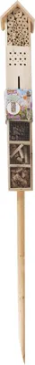 Produktbild von Lifetime Garden Lifetime Garden Insektenhotel - Holz - 160 x 14,5 x 10 cm - auf Stange