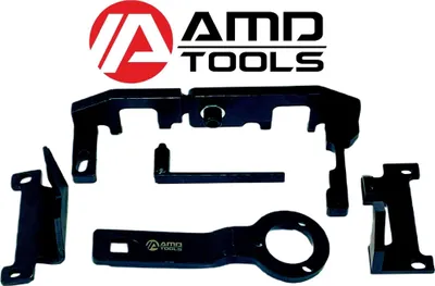 Imagen del producto de Herramienta de bloqueo de la distribución para motores Citroen, Peugeot, Opel y Toyota 1.0 y 1.2, modelos VTI, THP y PureTech. Juego de 5 piezas