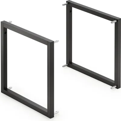 Zdjęcie produktu dla NABER 8051021 Zestaw ram bazowych Cubo, system regałów, czarny matowy