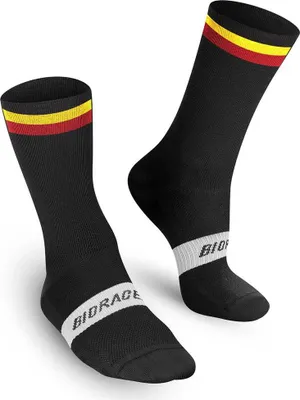 Produktbild von Bioracer Belgian Socken Schwarz EU 42-44 Mann Schwarz EU 42-44
