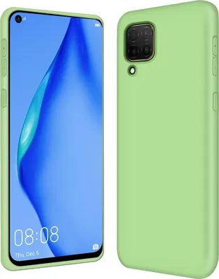 Immagine prodotto di Custodia Huawei P40 Lite protezione del telefono cellulare copertura silicone gel custodia del telefono cellulare, verde