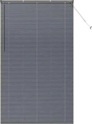 Zdjęcie produktu dla Żaluzje weneckie vidaXL, ciemnoszary, 220 x 135 cm, aluminium
