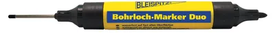 Produktbild von Bleispitz Bohrloch-Marker Duo, 2-in-1 mit Edelstahlspitze & Rundspitze 1,5–3 mm
