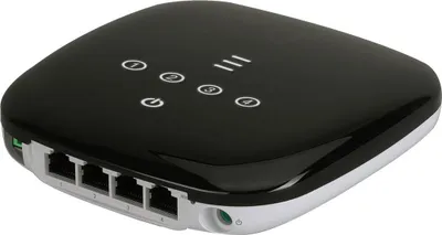 Produktbild von Ubiquiti UF-WIFI, Wi-Fi 4 (802.11n), Ethernet/LAN, Schwarz, Tabletop-Router
