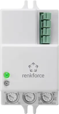 Produktbild von Renkforce 1530623 Decke, Wand HF-Bewegungsmelder 360 ° Relais Weiß