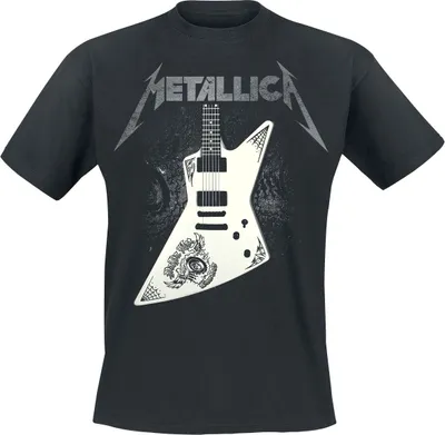Produktbild von Metallica T-Shirt Herren Papa Het Guitar schwarz L