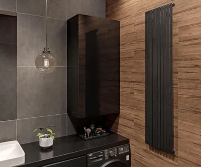 Immagine prodotto di Pensile Bagno Nero 60x120x34 cm Armadietto Pensile Sospeso con Anta Lucida Mobile Bagno Moderno Contenitore con Ripiani Regolabili