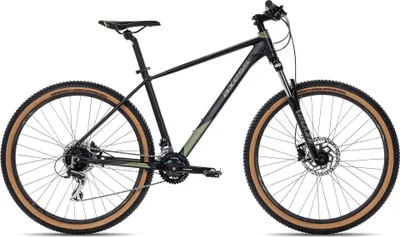 Produktbild von Axess KEEDO schnelles Hardtail Mountainbike mit Lockout-Federgabel 29 Zoll dunkelgrün 23 Zoll