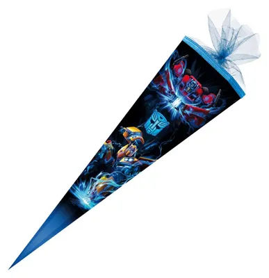 Produktbild von Schultüte / Zuckertüte / 85cm / eckig / "Transformers Energon"