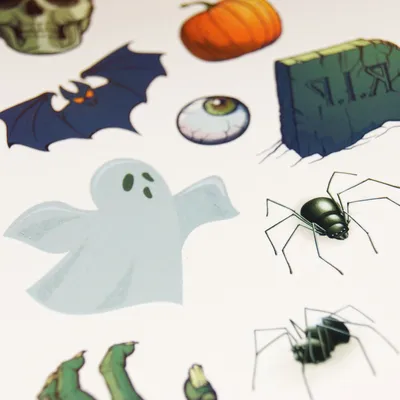 Produktbild von Temporäre Tattoos - Halloween Grabstein