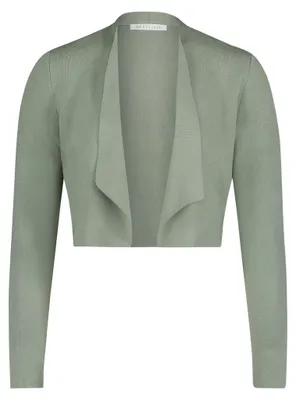 Produktbild von betty-und-amp-co Feinstrickjacke V-Ausschnitt 3/4 Arm leicht tailliert ohne Verschluss 45 cm Gesamtlänge