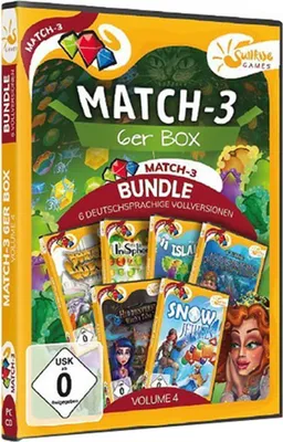 Produktbild von Match 3 6-er Box Vol. 4 PC SUNRISE