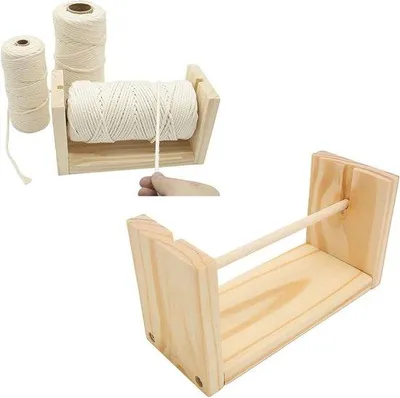 Produktbild von Famanu Garenhalter - Garendispenser für Häkeln und Stricken