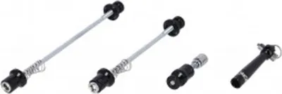 Immagine prodotto di Set di sgancio rapido XLC QR-L08, antifurto, nero (1 set)