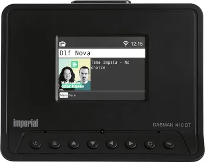 Produktbild von Telestar IMPERIAL DABMAN i410 BT, Internet, Analog & Digital, DAB+, FM, 7,62 cm (3"), USB Typ-A, Schwarz