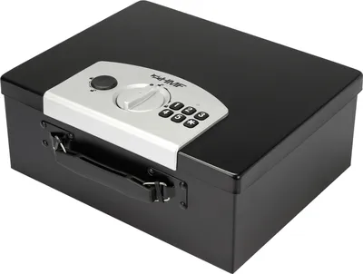 Produktbild von HMF 1006-02 Dokumentensafe Elektronikschloss, 32,5 x 25,5 x 12,5 cm, schwarz