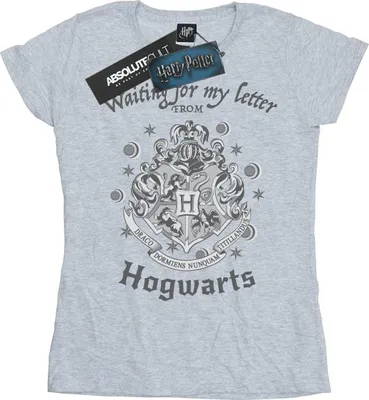 Produktbild von Harry Potter - "Waiting For My Letter" T-Shirt für Damen BI866 (XXL) (Grau)
