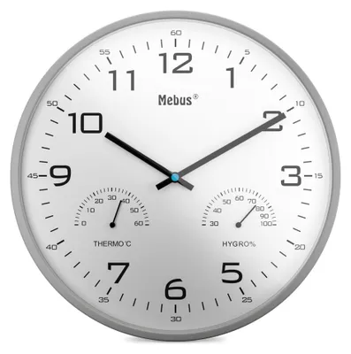 Image de Horloge murale à quartz Mebus 16182