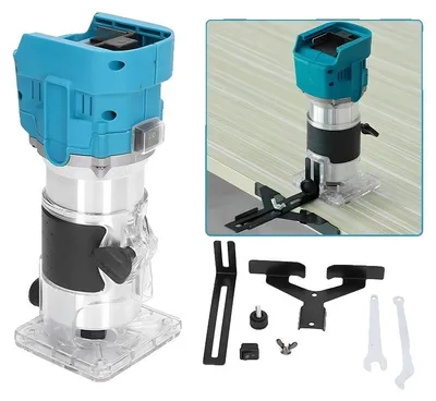 Obrázek produktu pro Frézka, výkon 800 W, otáčky 33 000 ot./min, upínací čelist 6,35 mm, kompaktní design, kompatibilní s CNC frézkami