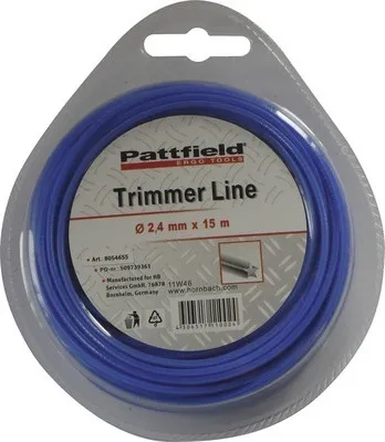 Zdjęcie produktu dla Wymienna żyłka do trymera Pattfield, 2,4 mm, 15 m