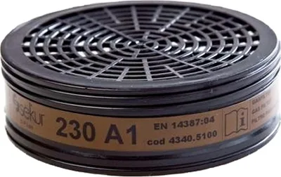 Produktbild von Gasfilter 230 A1 / Pck a 2 Stück