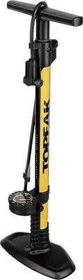 Produktbild von Topeak Joeblow sport 2stage, Handluftpumpe, Fahrrad, Schwarz, Gelb, T-Typ Griff, 11 bar, Stahl