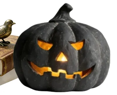 Zdjęcie produktu dla Dekoracje na Halloween: świece i dynie