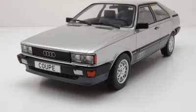 Produktbild von MCG 18314 Audi Coupe GT 1980 silber 1:18