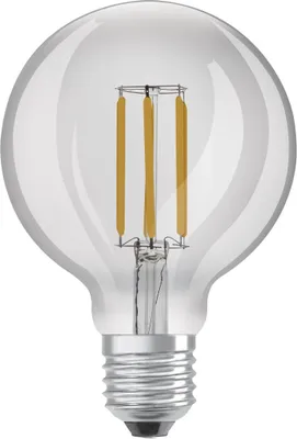 Immagine prodotto di Lampadina LED E27 CL G95 4W = 60W 840lm 3000K Caldo 360° Filamento OSRAM ULTRA EFFICIENTE