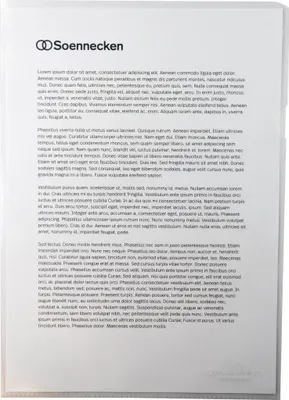 Produktbild von Soennecken Sichthülle 1509 DIN A4 PP transparent 10 St./Pack.