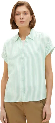 Produktbild von Gestreifte Kurzarm Bluse  | 34