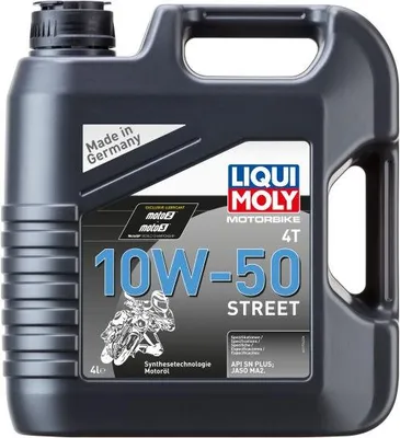 Produktbild von Liqui Moly Motorbike 4T 10W-50 Street 1 L – Premium Motorradöl