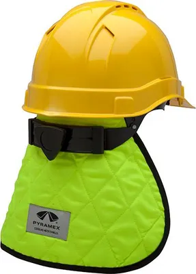 Image de Protège-cou Rafraîchissant Jaune Rafraîchissement Instantané Réutilisable - Pyramex
