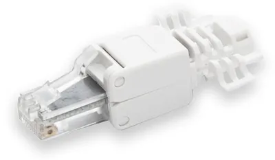 Produktbild von PremiumX Netzwerkstecker RJ45 für CAT6 LAN-Stecker für Verlegekabel Innenleiter Stecker werkzeuglos