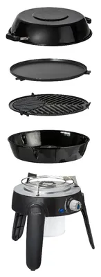 Zdjęcie produktu dla CADAC Grill gazowy / Grill kempingowy Safari Chef 2 HP Powierzchnia grillowania Ø28cm