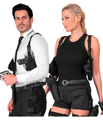 Produktbild von FBI Schulterholster als Polizei Kostümzubehör