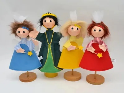 Productafbeelding van Drie feeënassistenten en de feeënkoningin voor logopedie