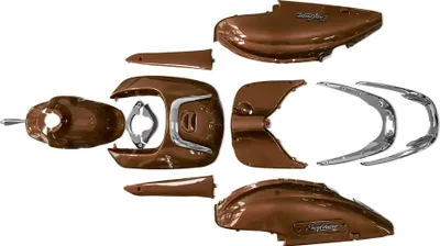 Produktbild von EasyCruiser E4 Verkleidungskit Braun/Metallic