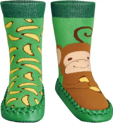 Produktbild von Playshoes Hüttenschuh Hausschuh grün-EUR 22/23
