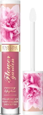 Produktbild von Eveline Cosmetics Flower Garden – glänzender, pflegender Lipgloss, Farbton 03