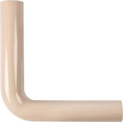 Produktbild von Belvit Topazio Spülrohrbogen Anschlussbogen Bahama Beige 90 Grad 346x225mm Ø50 Ø44