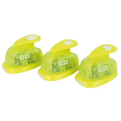 Image de 3 perforatrices formes 1,5 cm - Artemio
