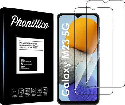 Obrázek produktu pro Tvrzené sklo pro Samsung Galaxy M23 5G [2 ks] Screen Protector Film Anti-scratch Glass Resistant Phonillico®