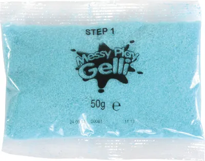 Produktbild von EDUPLAY 120386 Sensorikglibber, blau (1 Kg)