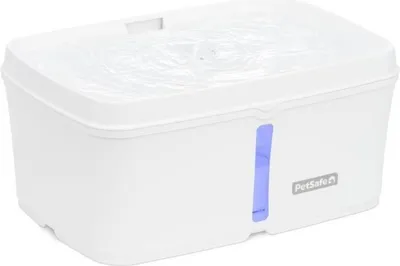 Image de Fontaine à Eau PETSAFE VIVA, 4,1 L, Blanc, Pour Chiens et Chats