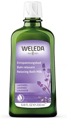 Zdjęcie produktu dla Weleda 9825X2, Mleko do kąpieli, Unisex, 200 ml, Skóra uniwersalna, Nawilżający, Lawenda