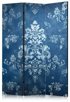 Obrázok produktu pre Muralo AKUSTIK PARAVENT, 3-dielny, skladací, dekoratívny paravent s elegantnými ornamentami, rozmer 135 cm x 172 cm