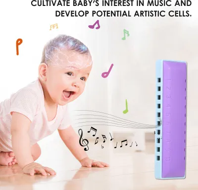Immagine prodotto di Armonica Diatonica Blues 10 fori armonica a bocca in resina per bambini adulti e principianti